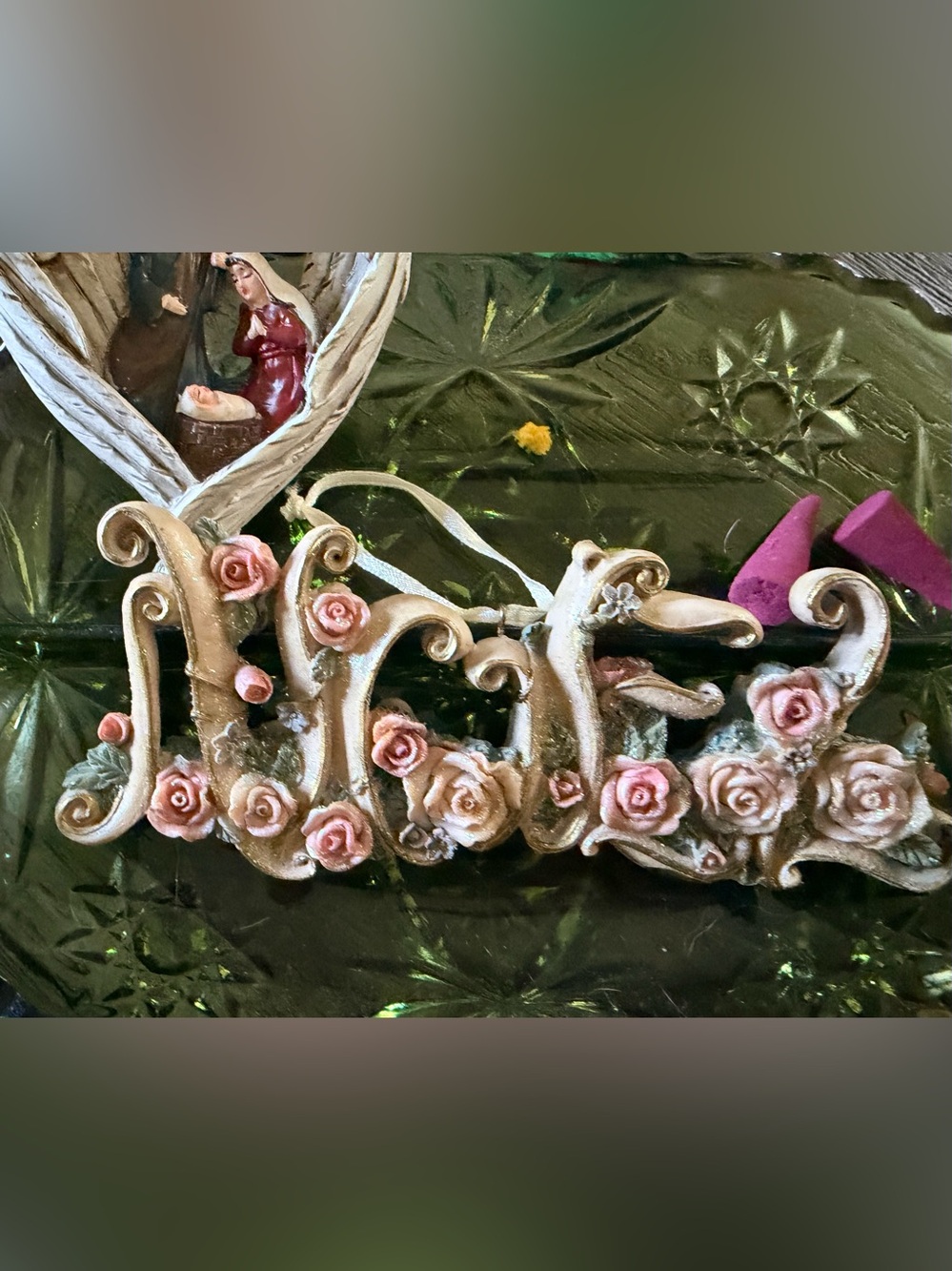 Vintage Victorian Christmas ornaments - Picture 2 of 6